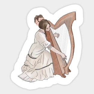 Musical girl Sticker